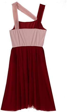 Elegantan ženski šarenilo boja haljina bez rukava Cami Lirski moderna moderna haljina-kupaći Kostim za ballroom