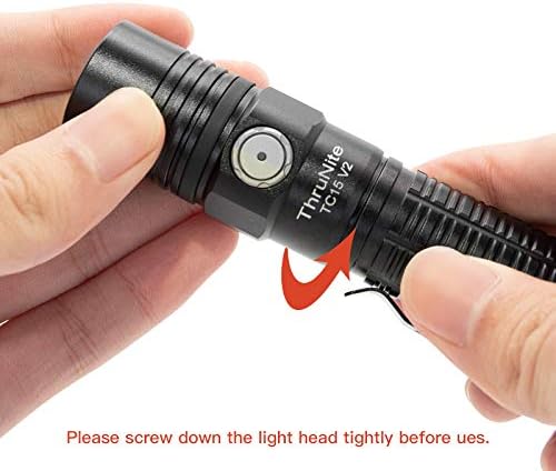 Ultra-bright svjetiljku ThruNite TC15 V2 2531 s visokim razmak, USB-punjive led prijenosni svjetla, LED CREE