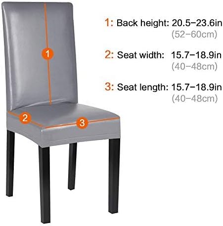 Sjedalo za blagovaona stolice Fuloon,Vodootporna i otporna na ulje Elastična Zaštitna navlaka za stolom Za Stolice
