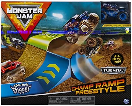 Monster Jam, Službeni gaming skup za freestyle Šampion Ramp S ekskluzivnim отлитым pod pritiskom kamionom-čudovište