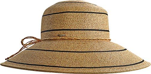 Ženska plaža šešir Coolibar UPF 50+ sa širokim poljima Aubrey - Солнцезащитная