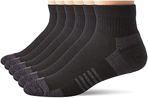 Muške sportske čarape Essentials od 6 paketića sa pamučnom postavom za sportske gležnjeva