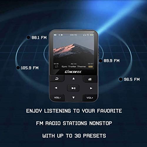 2020 Najnovija verzija od 16 GB Mini Clip MP3 player Bluetooth4.1 Bez gubitaka Zvučni zapisi Music player sa