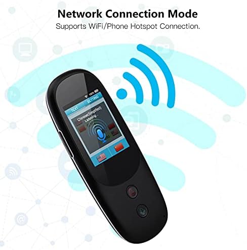 Uređaj usmenog prevoditelja SPNEC Smart Language s 3,1-inčni zaslon osjetljiv na dodir 51 Jezik Podržava Prijevod fotografija SIM kartica je pristupna Točka za Wi-Fi