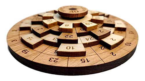 Kreker sefovi 40 Drveni matematička zagonetka Взломайте kod i odlučite za ovu zagonetku