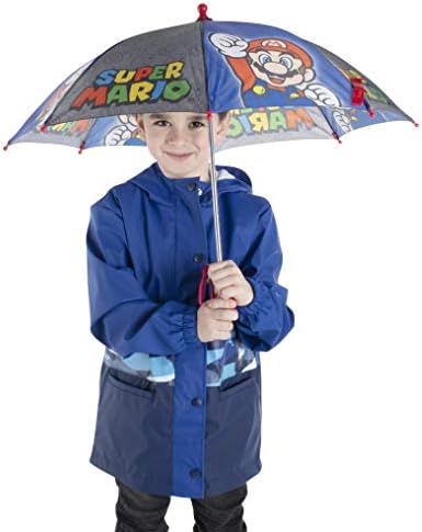 Dječji kišobran Nintendo, Beba Super Mario i odjeća za kišu za male dječake u dobi od 3-6 godina