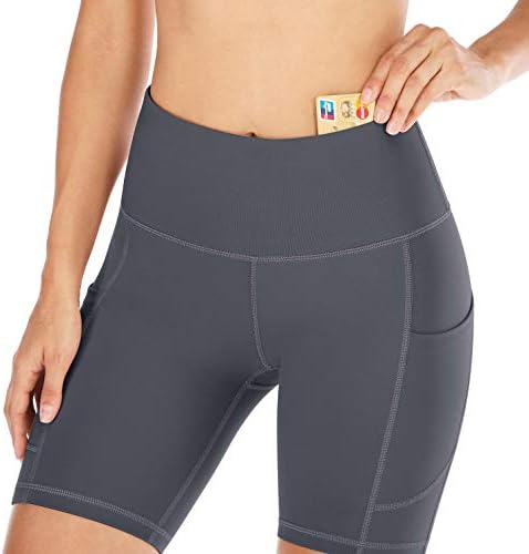 Kratke hlače za trening IUGA za žene s džepovima sa visokim strukom Biciklistički Šorc za žene Kratke hlače