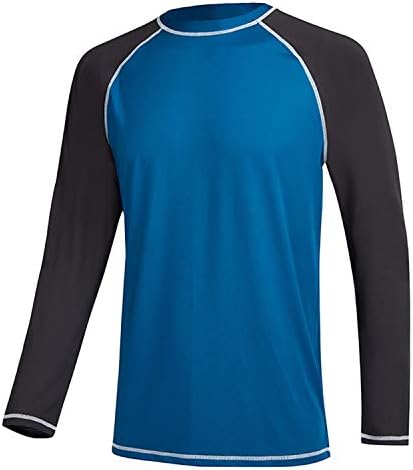 Gospodo su majice s dugim rukavima Rashguard UPF 50+ UV-zaštita od Sunca Košulja Sportski Trening i Trčanje, Pješačenje Majica Kupanje