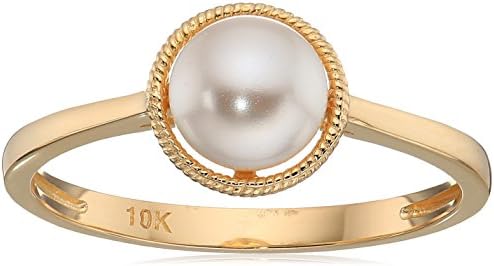 Prsten s родимым kamen okrugli rez od zlata 10 karata, proizvedeno od kristala Swarovski