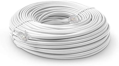 Telefonski kabel je dužine 100 metara - Modularni telefonski produžni kabel dužine 100 metara - 2 Vodilice (2