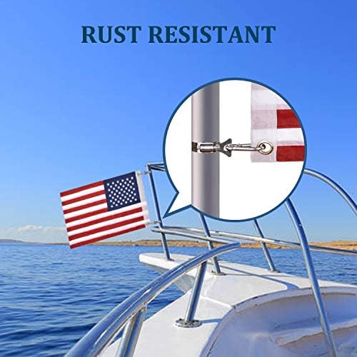 Zastava američke brodovi Pomorske zastave s 4 Automobilu Флагштоков za brodove, Obostrani Vezeni Zvijezde Američku