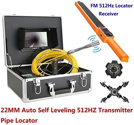 Endoskop 7 Monitor Za inspekciju kanalizacijskih cijevi Kamera sa Automatskim Samonivelirajući 512 Hz Lokator