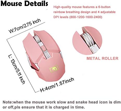 Igraća tipkovnica i miš,Kombinirana tipkovnica s qwerty Soke-Šest Bežični 2,4 G U stilu pisaćoj mašini u Retro