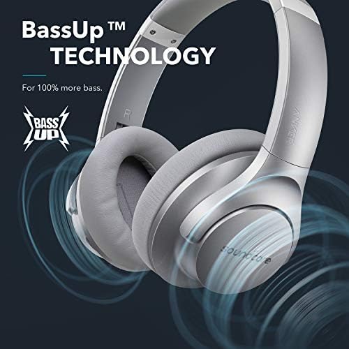 Hibridni Slušalice S Aktivnim Buke Anker Soundcore Life Q20, Bežične Bluetooth Slušalice Kroz Uho, Vrijeme Reprodukcije,