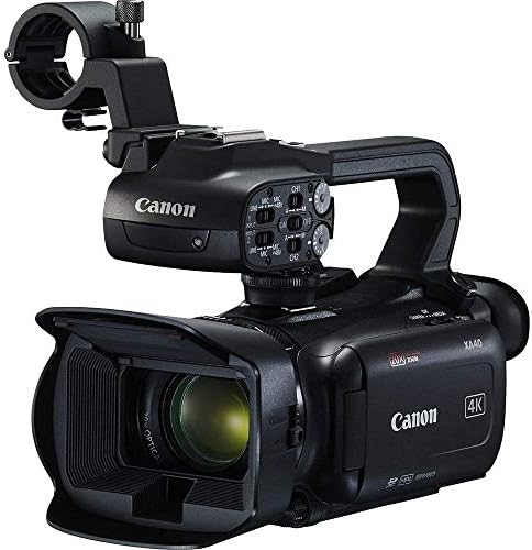 Profesionalni Kamkorder Canon XA40 4K UHD 3666C002 S dodatnom baterijom, Mekih torbom, karticu od 64 GB, led