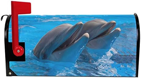 CUTEXL Magnetska Poklopce pretinaca Slatka Oceana Životinje Delfin Poštanski sandučić Za pisma Poklopac spremnika