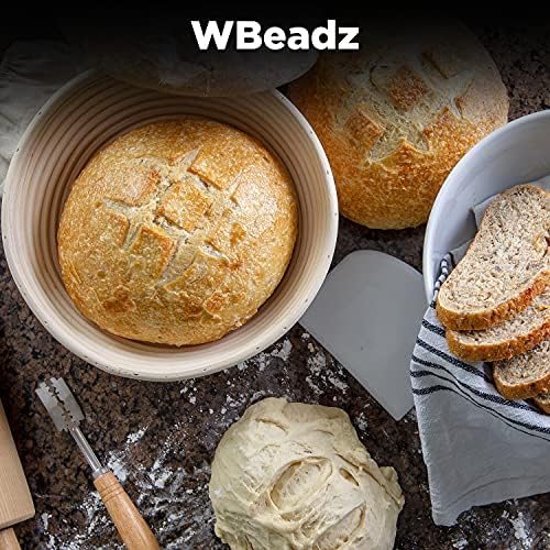 WBeadz Premium Kruh Alat Za Brojanje hrom Testa, Alat za brojanje kruha s 5 Oštrice, koji se lako izrezati,