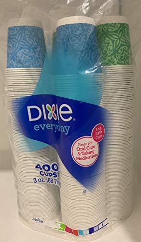 Dixie Svakodnevne Šalice za kupatila - 3 oz - 400 karata