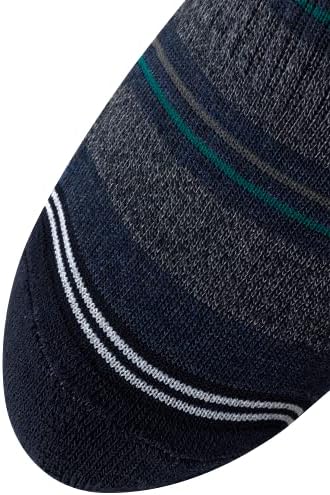 Čarape za muške haljine Nautica - Lagane čarape za posadu (10 paketića)