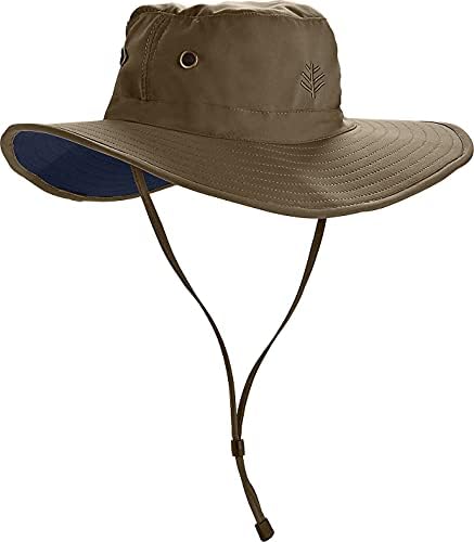 Coolibar UPF 50+ Muška šešir sa širokim obrubom u obliku Lava - Солнцезащитная