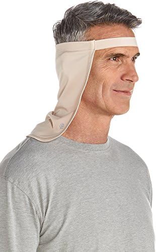 Coolibar UPF 50+ Unisex Vjetar UV-šešir sa draperijom - Zaštita od sunca