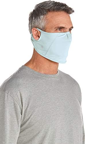 Coolibar UPF 50+ Muška Ženska UV-maska od crne opekotina - Солнцезащитная