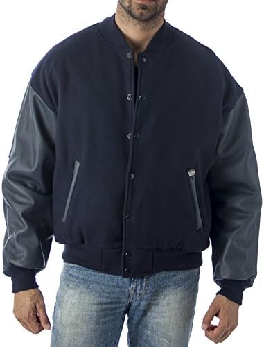 Muška školska kožna/mornarska jakna REED Premium klase, proizveden u SAD-u