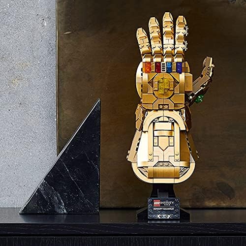 Коллекционный construction set LEGO Marvel Infinity Gauntlet 76191; Model Rukavica za Desnu ruku Таноса s kamenjem