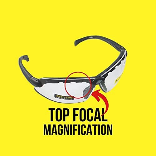 Kit taktičke zaštitnih naočala SSP Eyewear s vrha fokus s različitim izmjenjivim objektivima s vrha fokus 1,25,