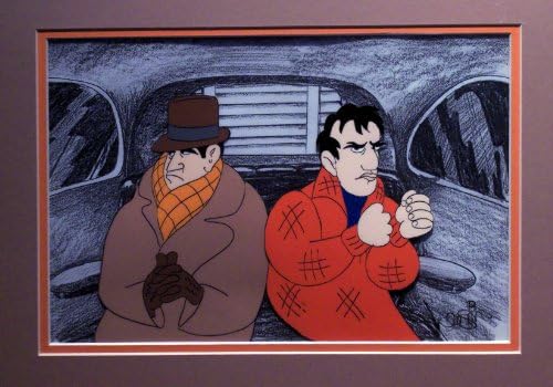 Marlon Brando i Rod Стейгер Originalni animirani Osoba iz Električne tvrtke Animacijski parodija na Na rivi