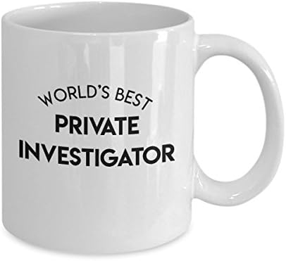 Bubalo Privatnog Detektiva - demitasse Najbolji privatni detektiv na svijetu - Sjajan Poklon Privatni Istražitelj