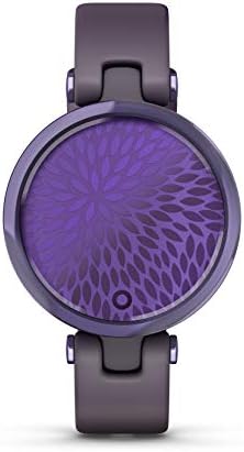 Garmin Lily, Mali GPS-pametni sat sa zaslonom osjetljivim na dodir i узорчатым objektiv, Tamno-ljubičasta