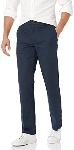 Brand - Muške hlače Goodthreads direktnog rezanja, bez bora, Udoban elastične hlače Chino