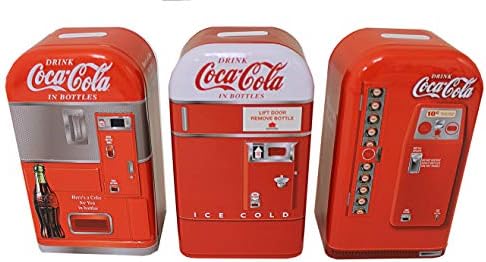 Limene konzerve automat prodaje coca-Colu (Set od 3)