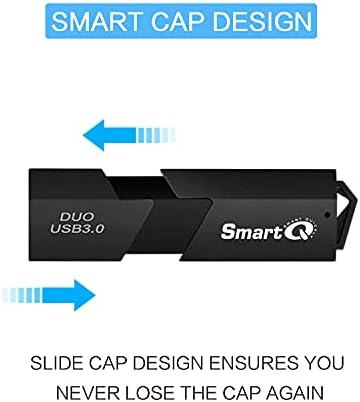 Čitač SD kartice SmartQ C307 DUO Prijenosni USB 3.0 Adapter za flash memorijsku karticu Hub SD, Micro SD, SDXC,
