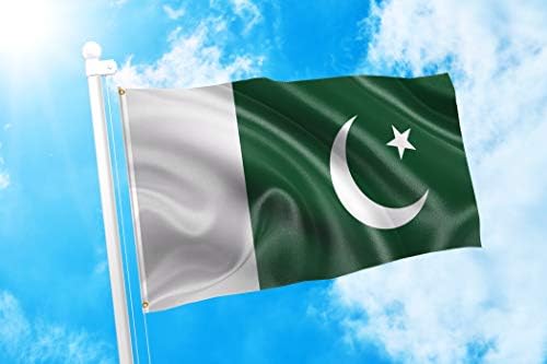 Zastava Pakistana DMSE 3x5 metara Poliester Zastava 100D