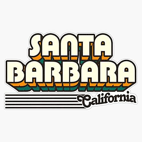 BZ Trading Santa Barbara, Kalifornija | Vinil Naljepnica u retro-strip naljepnica za laptop 5 inča(RDB-SAD-NALJEPNICE-10472)