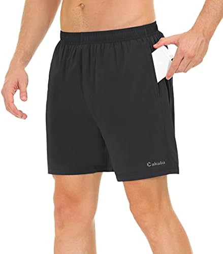 Muške kratke hlače za trčanje Cakulo 5-inčne lagane быстросохнущие Sportski trening kratke hlače s džepovima