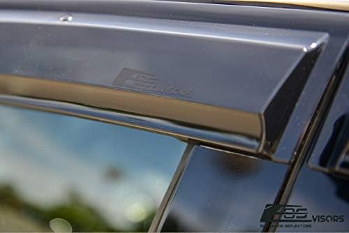 Ekstremni Online shop Zamjena za hatchback Modela Honda Civic -2021 | Viziri EOS JDM Real Mugen U Stilu Isječke Dimne Zatamnjena Bočne Otvore Дождезащитные Prozor Deflectors DWV-V113