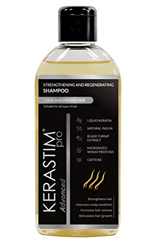 Šampon od gubitka kose Kerastim Pro za žene i muškarce, Serum za Rast Kose, Formula Protiv Stanjivanje. Obrada