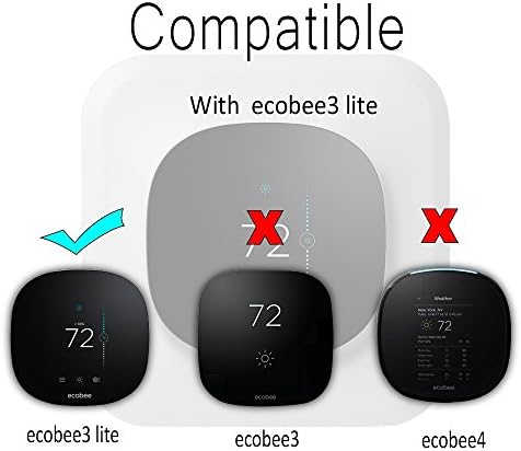 Poklopac Nosača Zidne ploče za Termostata Ecobee3 lite Smart Wi-Fi (bijela)