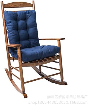 Set jastuka za stolice za ljuljanje yadamse, 2 kom. Protuklizni sjedalo/Jastuk za naslon stolice U zatvorenom