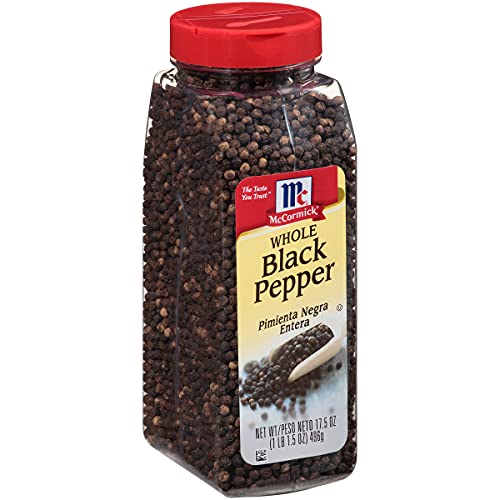 Mccormick Jednodijelni Crni papar (koji se priprema od cjelovitih slatkih paprika), 17,5 grama