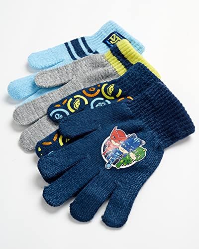 Zimske rukavice za dječake s maskama PJ - 4 pakiranje Rukavice i rukavice s maskama PJ (Za bebe/Malih dječaka)