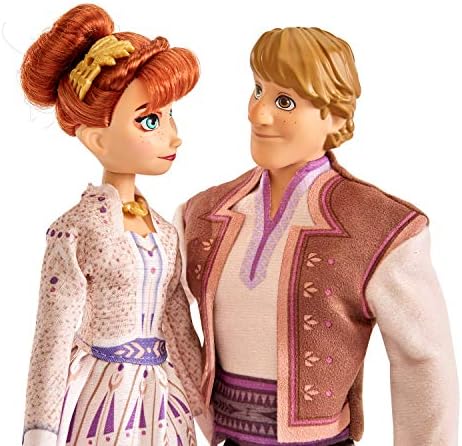 Modne lutke Disney Frozen Anna & Kristoff 2 kutije, Ukrasi, prikazana u filmu Frozen 2, Smeđa
