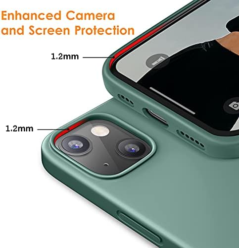 DTTO Kompatibilan s kućištem iPhone 13, šok-dokaz silikonska torbica [Serija Romance] [Poboljšana zaštita kamere