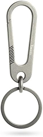 Титановая lanac za ključeve Timissu s prstenom za ključeve,Privezak za ključeve sa omčom za remen, Dizajnirano
