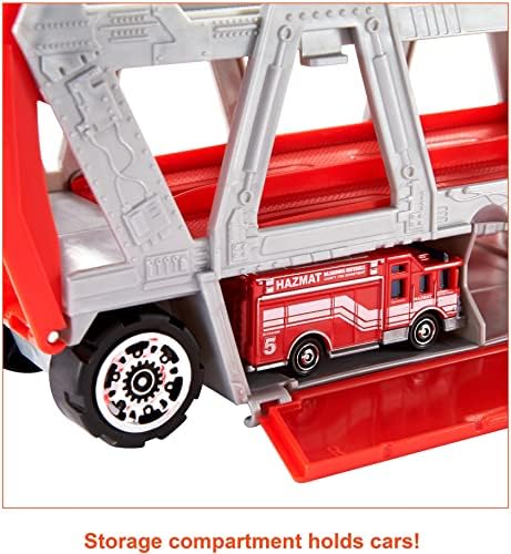 Kutija šibica Požara i Spašavanja Traktor Igre Skup Tematski Traktora s 1 Vozilom na Temu Vatre, Broji 16 Automobila,