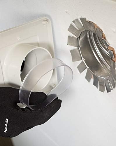 Защелкивающийся adapter za ventiliranje zidne ploče, Lako kuka sustav cijevi za kosu od Ziggurat Products