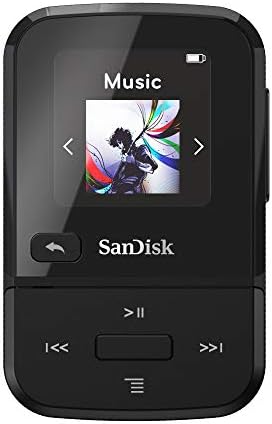 MP3 player SanDisk 16GB Clip Sport Go, crni led ekran i FM-radio - SDMX30-016G-G46K
